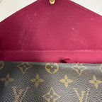 Pre-owned Louis Vuitton Félicie Pochette – 2017- Monogram Canvas –  3-in-1 Chain Wallet
