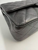 Chanel Small Classic Double Flap Bag Black Caviar Leather Gold Hardware