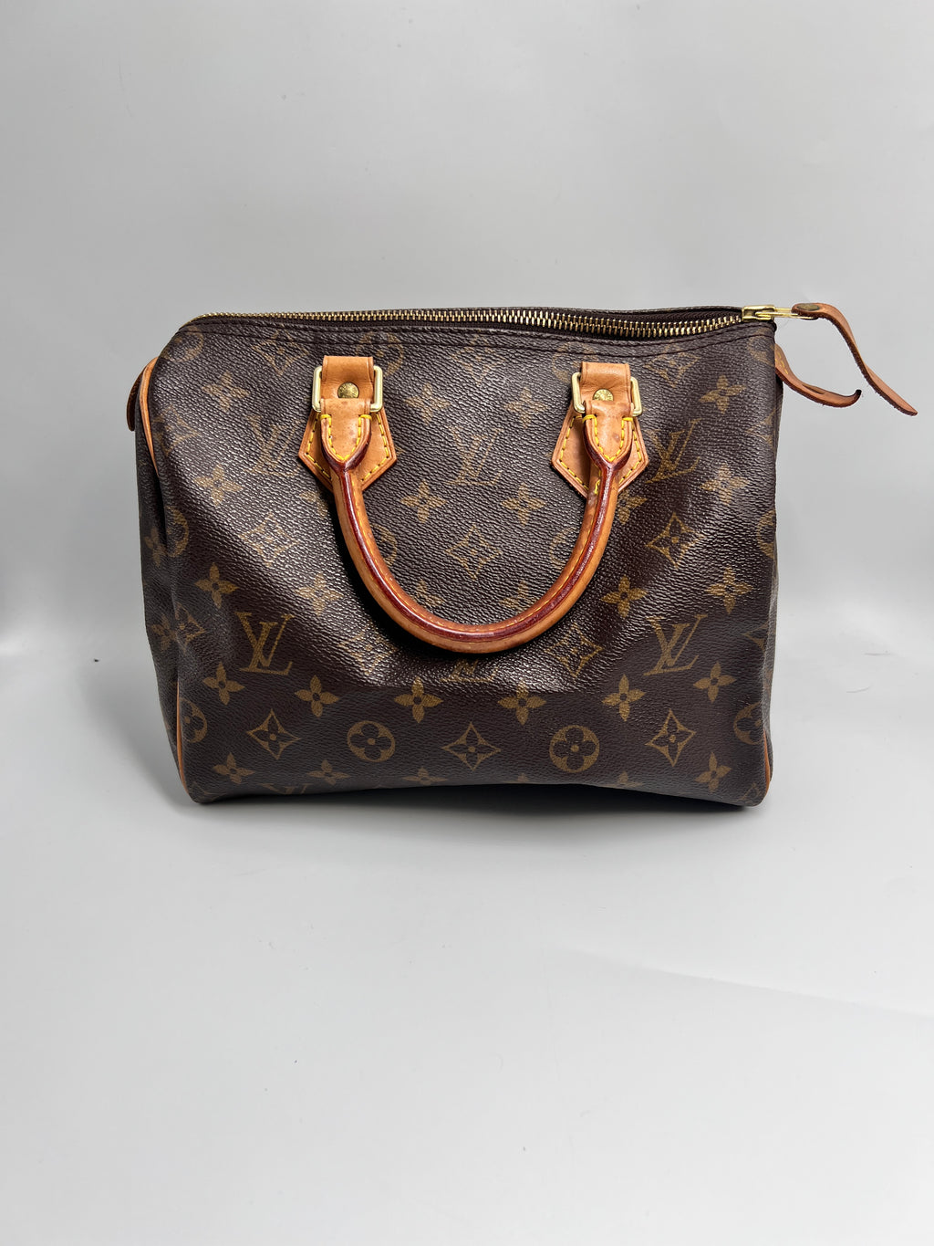 Louis Vuitton Speedy 25 (2000) Monogram Duffle Bag