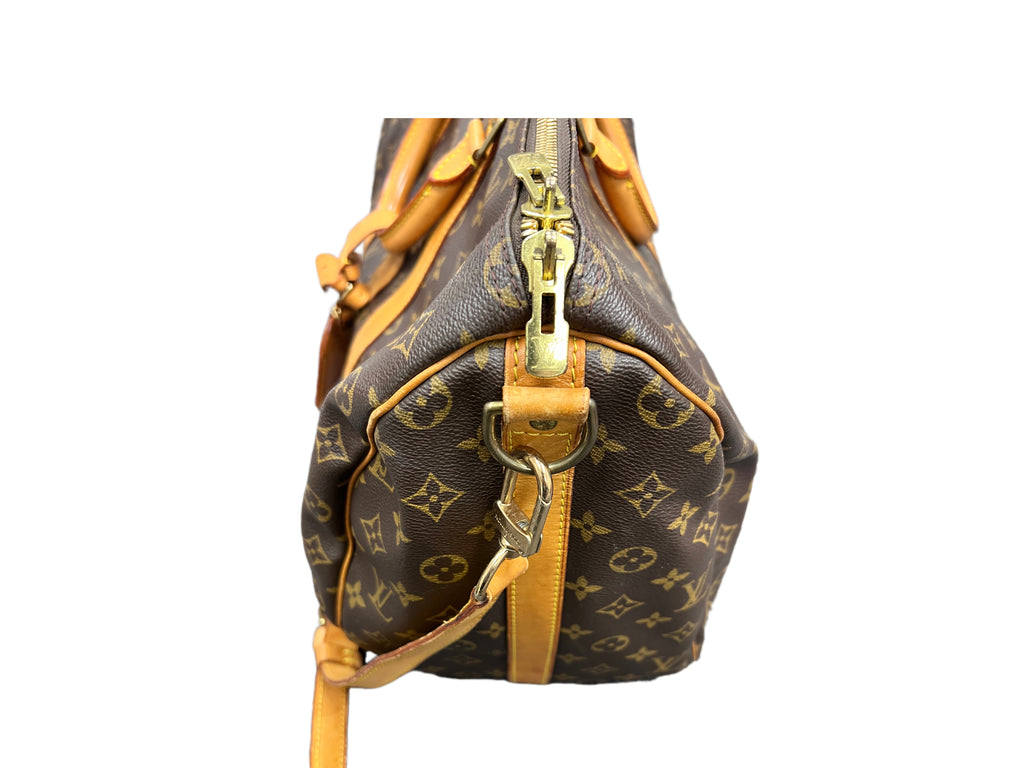 Louis Vuitton Keepall Bandoulière 50 Monogram Canvas Travel Duffle Bag