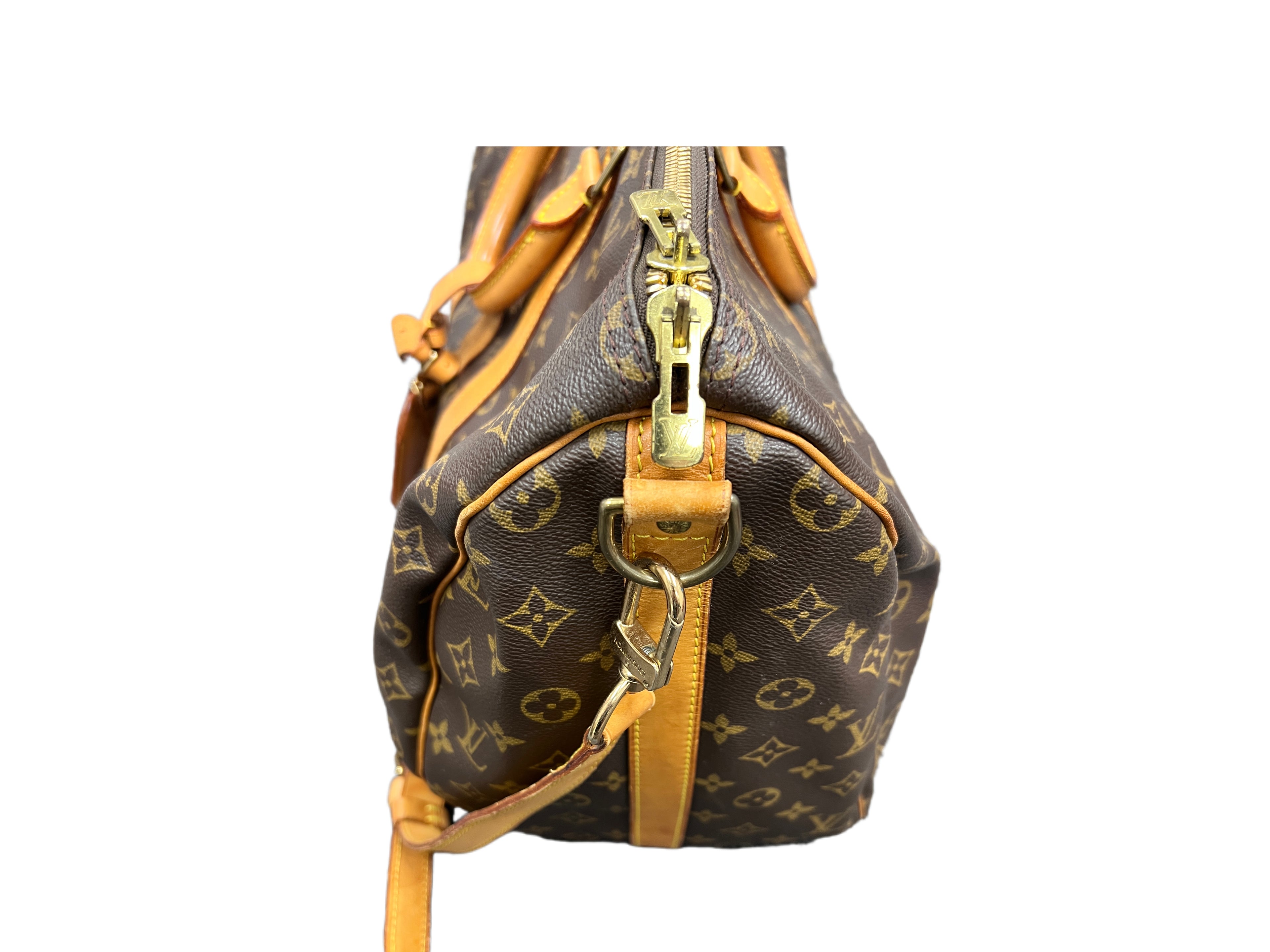 Louis Vuitton Keepall Bandoulière 50 Monogram Canvas Travel Duffle Bag