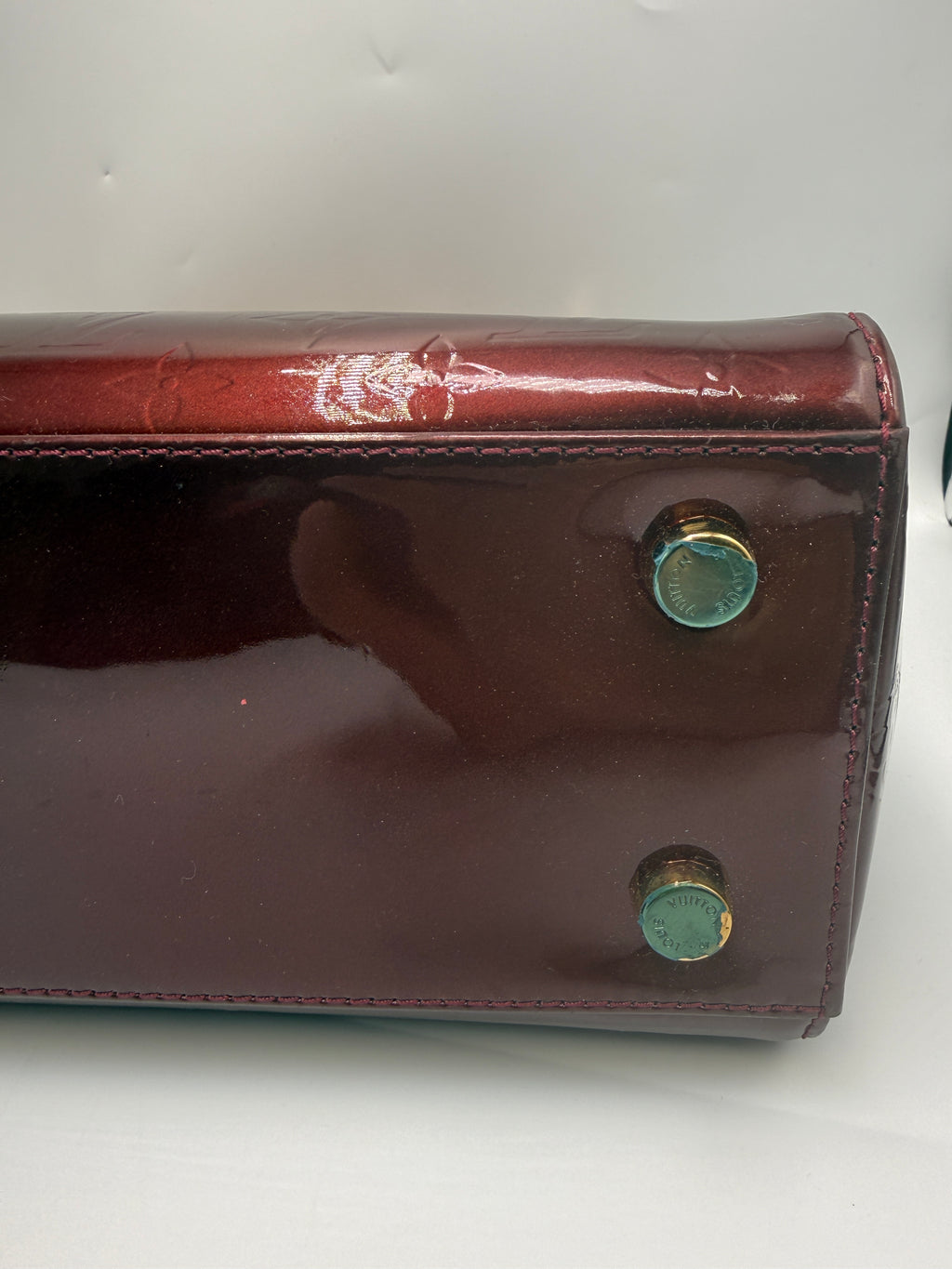 Louis Vuitton ( 2011 ) Brea MM Monogram Vernis Leather Bag – Cherry