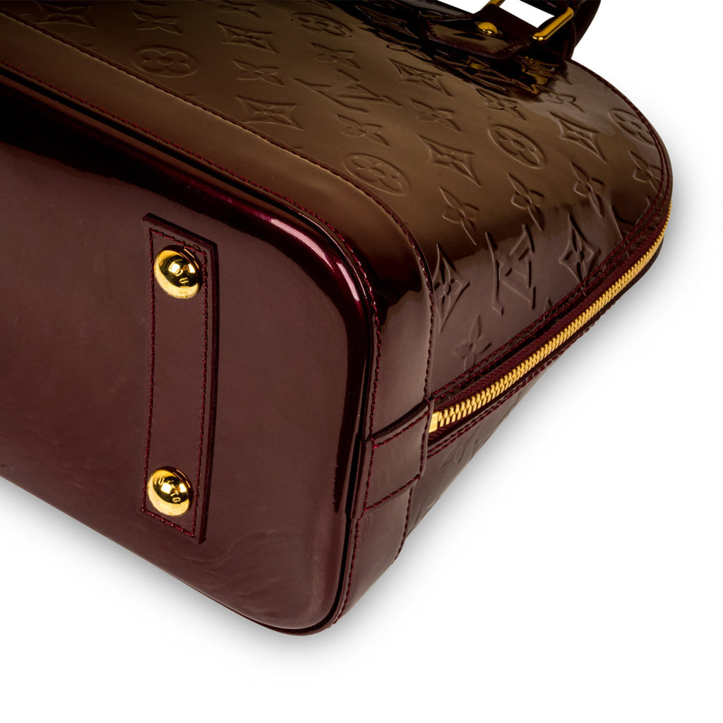 Louis Vuitton Monogram Vernis Alma PM Rouge Fauviste