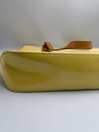 Louis Vuitton Monogram Vernis Houston Tote Bag in Pearl / Yellow