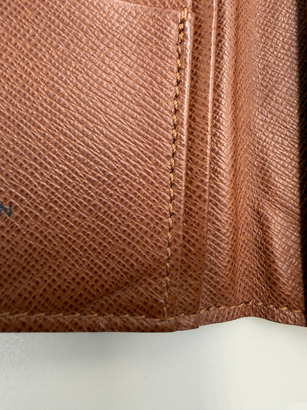 Louis Vuitton Vintage Porte-Cartes Credit/ Long Wallet in Monogram Canvas