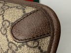 Gucci Neo Vintage GG Supreme Belt Bag – Beige/Ebony Canvas – Pre-owned Authentic Waist Bag