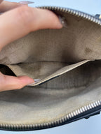 Gucci Guccissima Black Leather Dome Bag