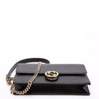 Gucci Interlocking G Wallet on Chain Crossbody Bag