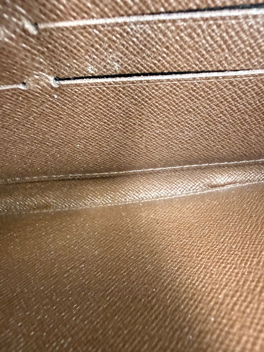 Louis Vuitton Zippy Wallet in Damier Ebene Canvas