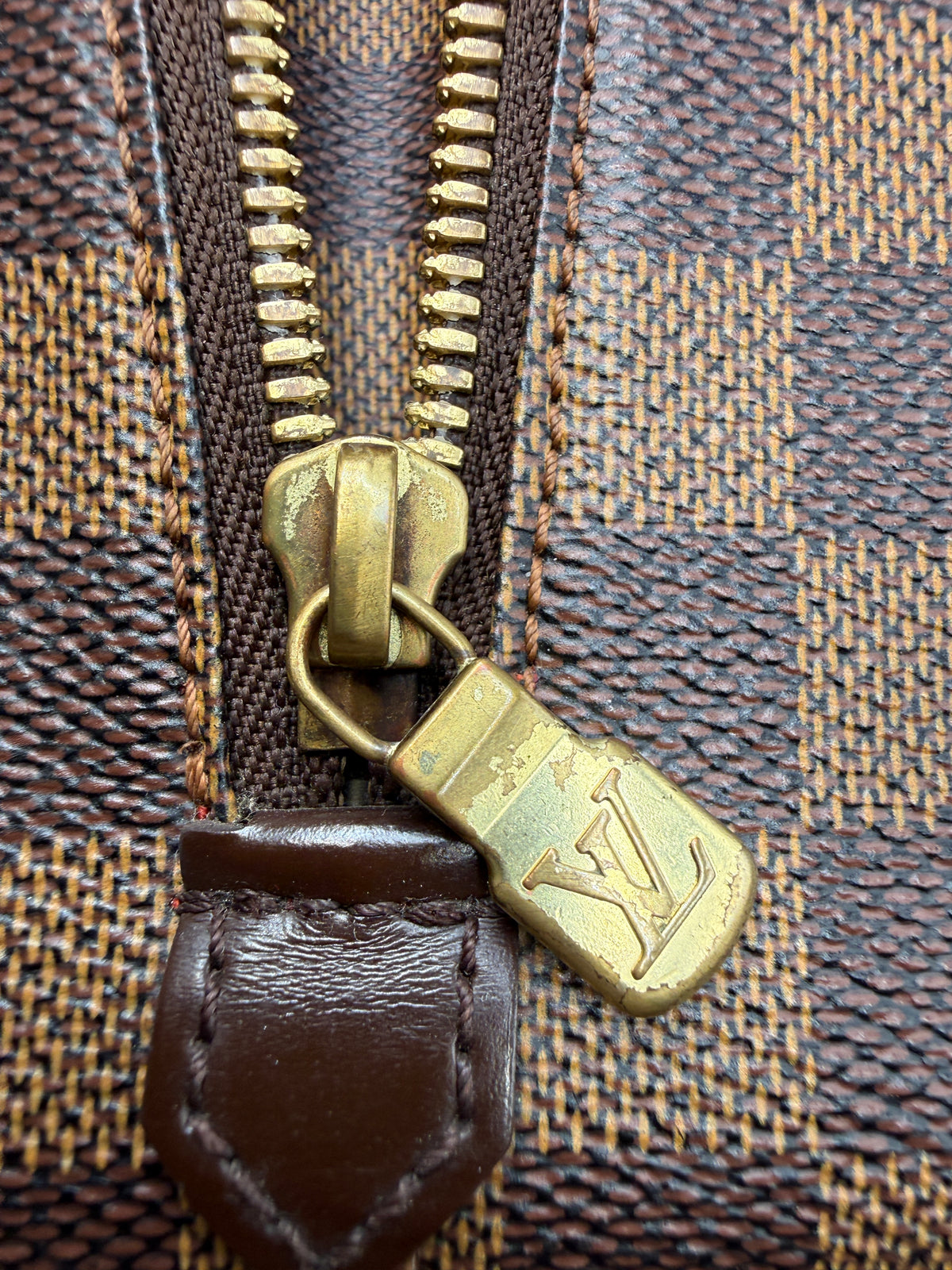 Louis Vuitton (2016) Ribera MM in Damier Ébène Canvas