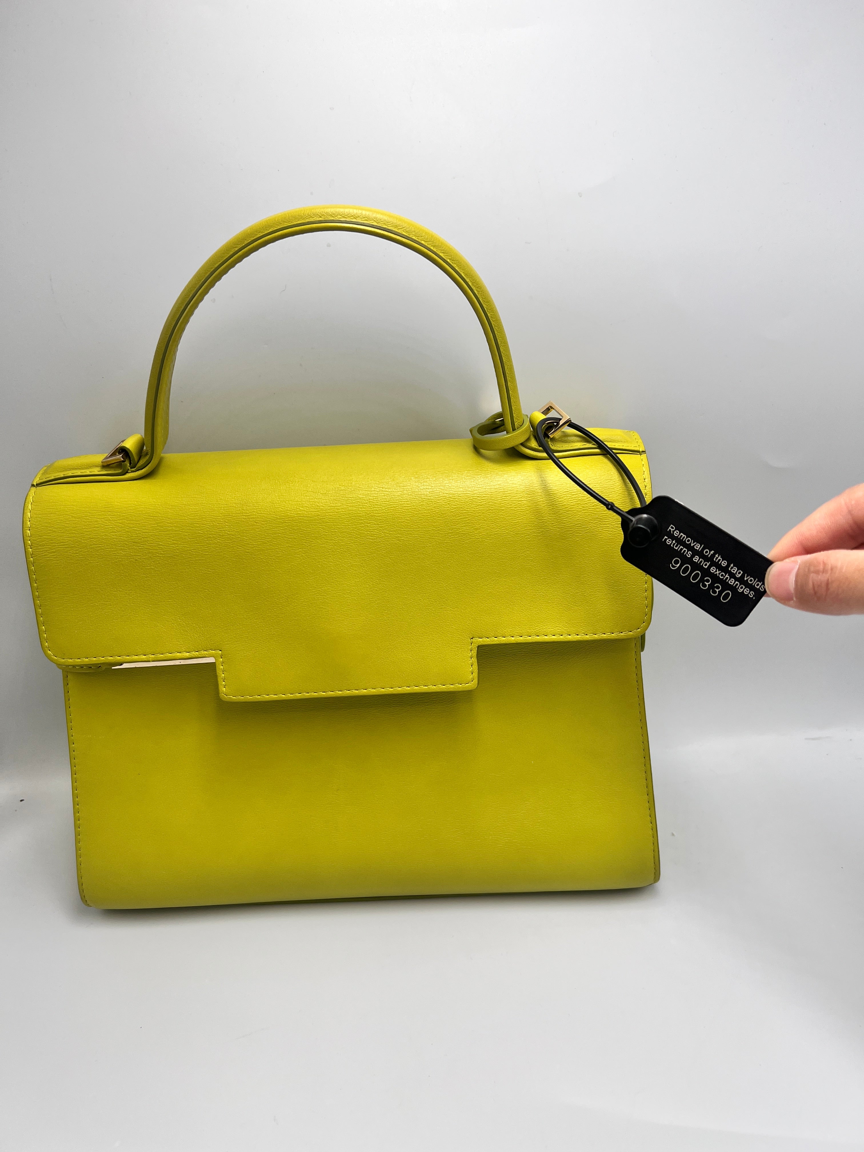 Delvaux Tempete Leather Handbag