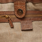 Gucci Bamboo Tassel Tote in Medium Brown Guccissima Leather