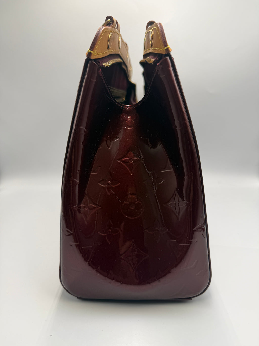 Louis Vuitton ( 2011 ) Brea MM Monogram Vernis Leather Bag – Cherry