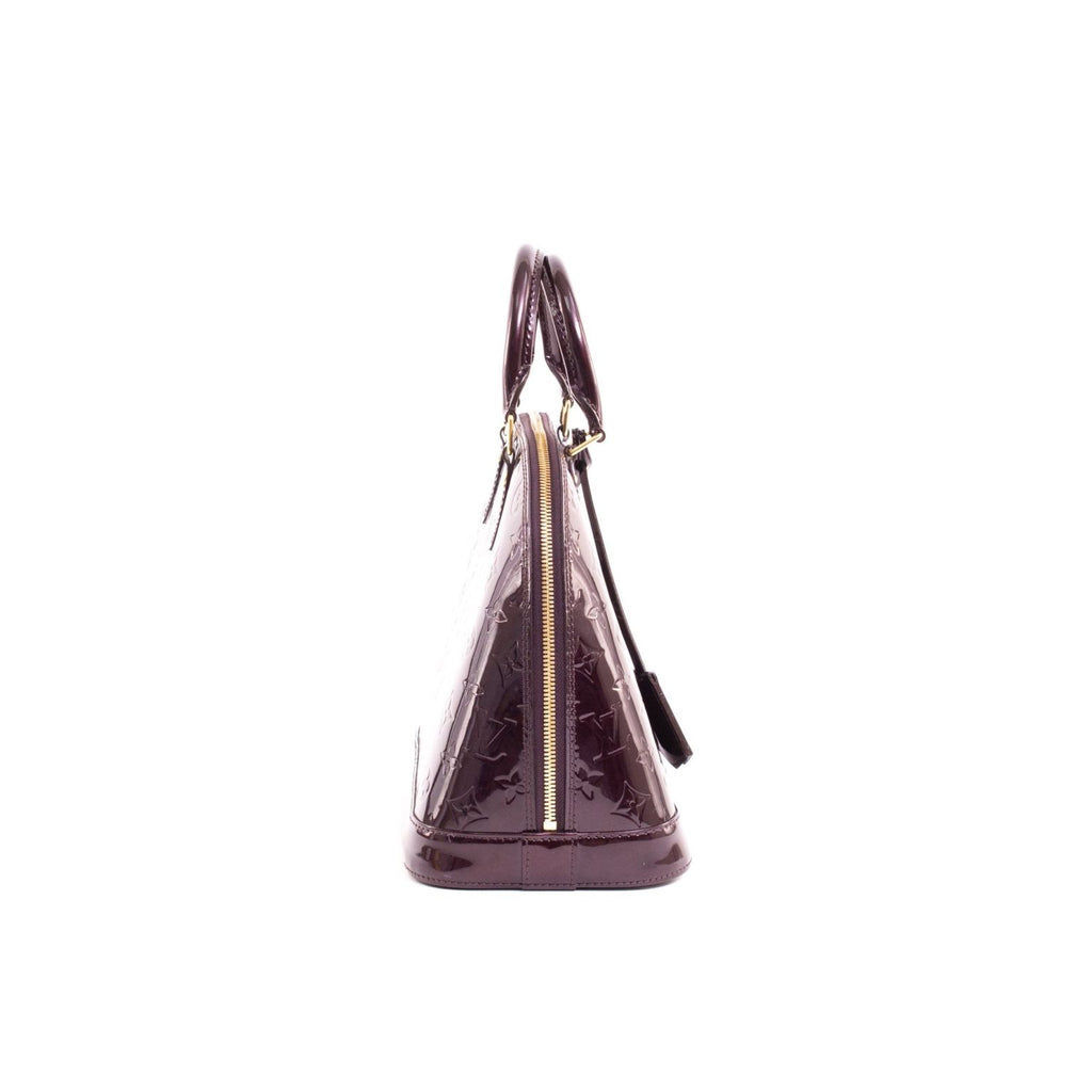 Louis Vuitton Monogram Vernis Alma PM Rouge Fauviste
