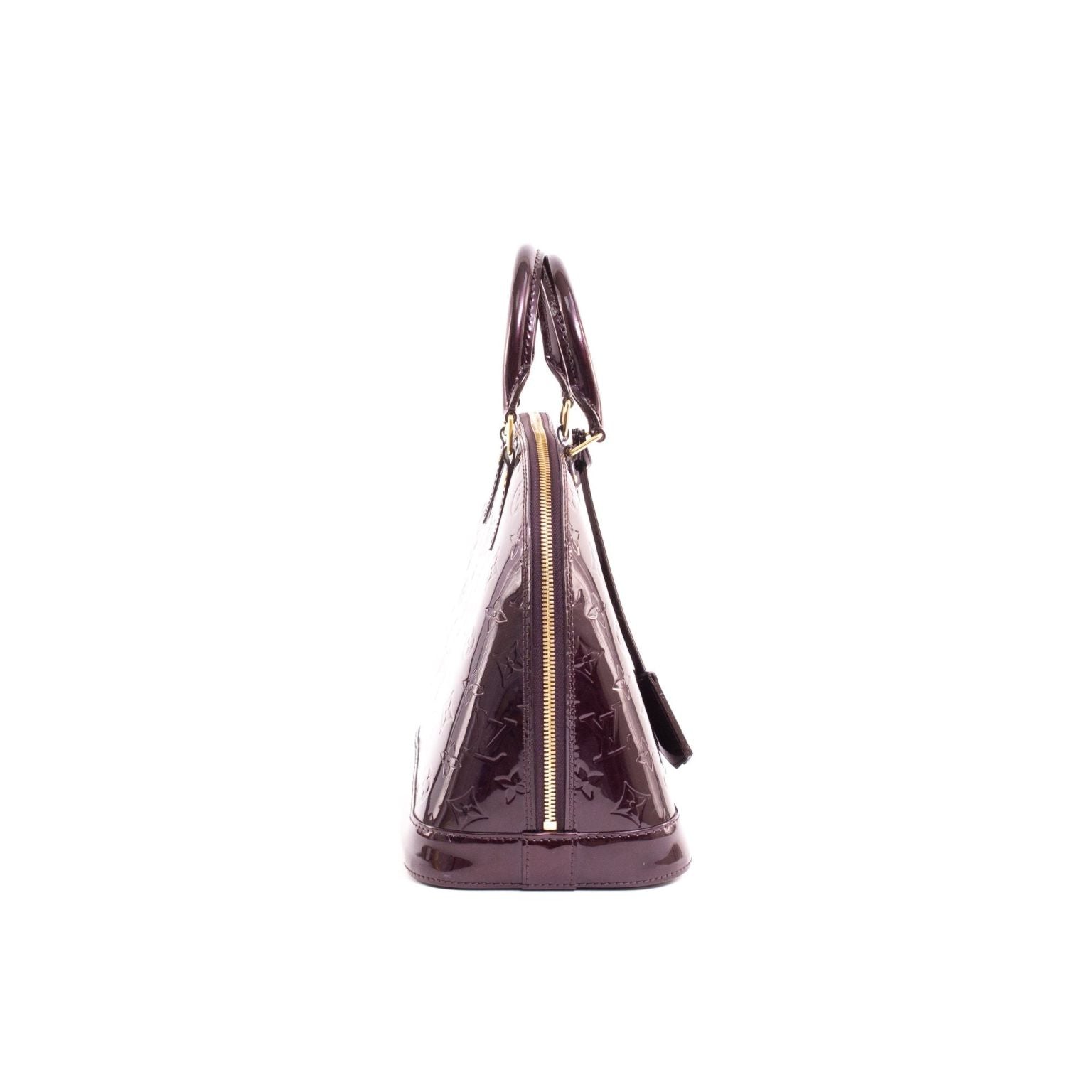 Louis Vuitton Monogram Vernis Alma PM Rouge Fauviste