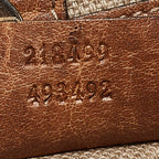 Gucci Bamboo Tassel Tote in Medium Brown Guccissima Leather