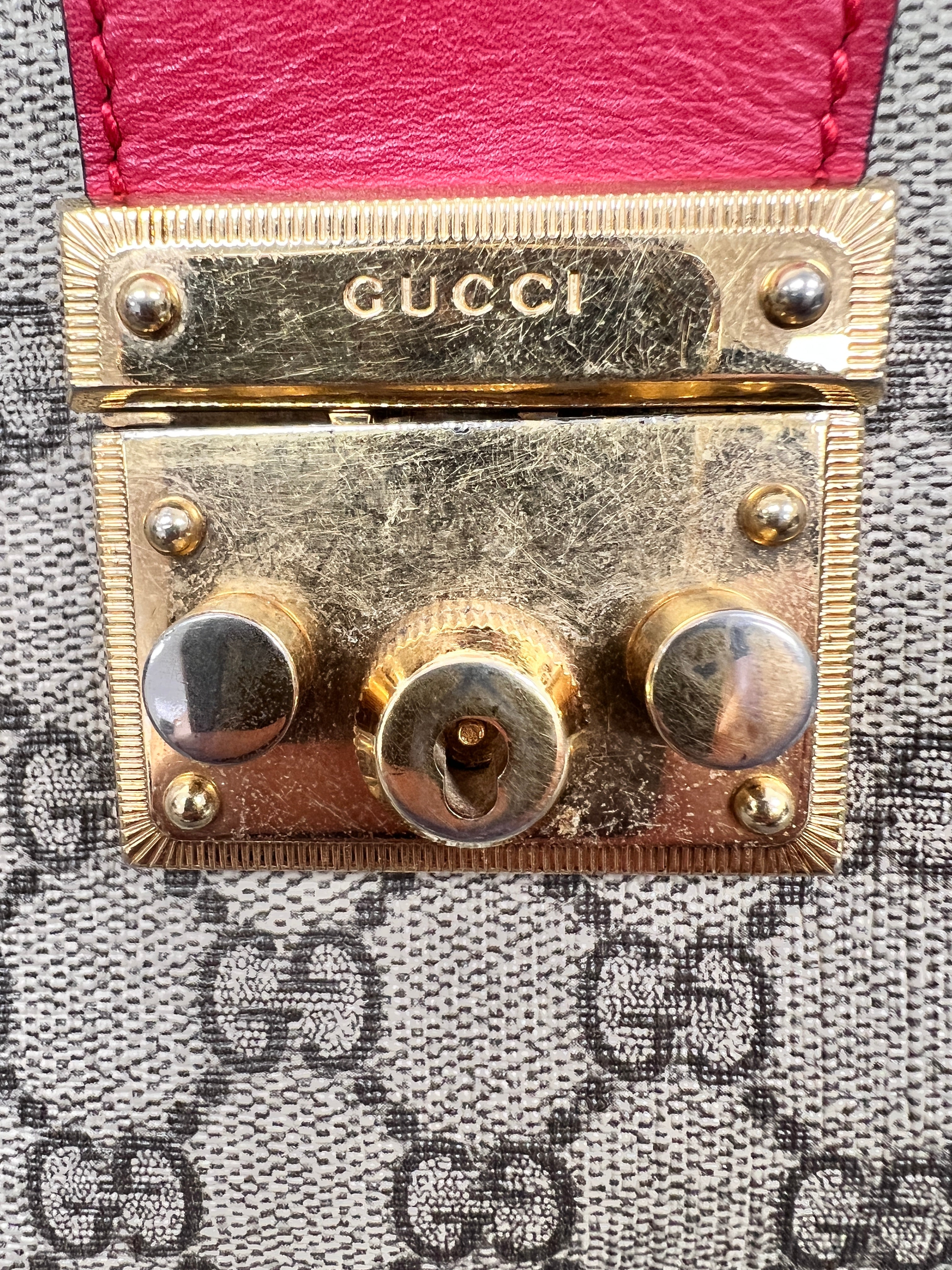 Gucci Padlock Medium GG Shoulder Bag