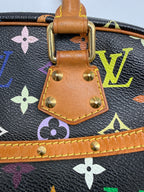 Louis Vuitton x Takashi Murakami Monogram Multicolore Trouville in Noir