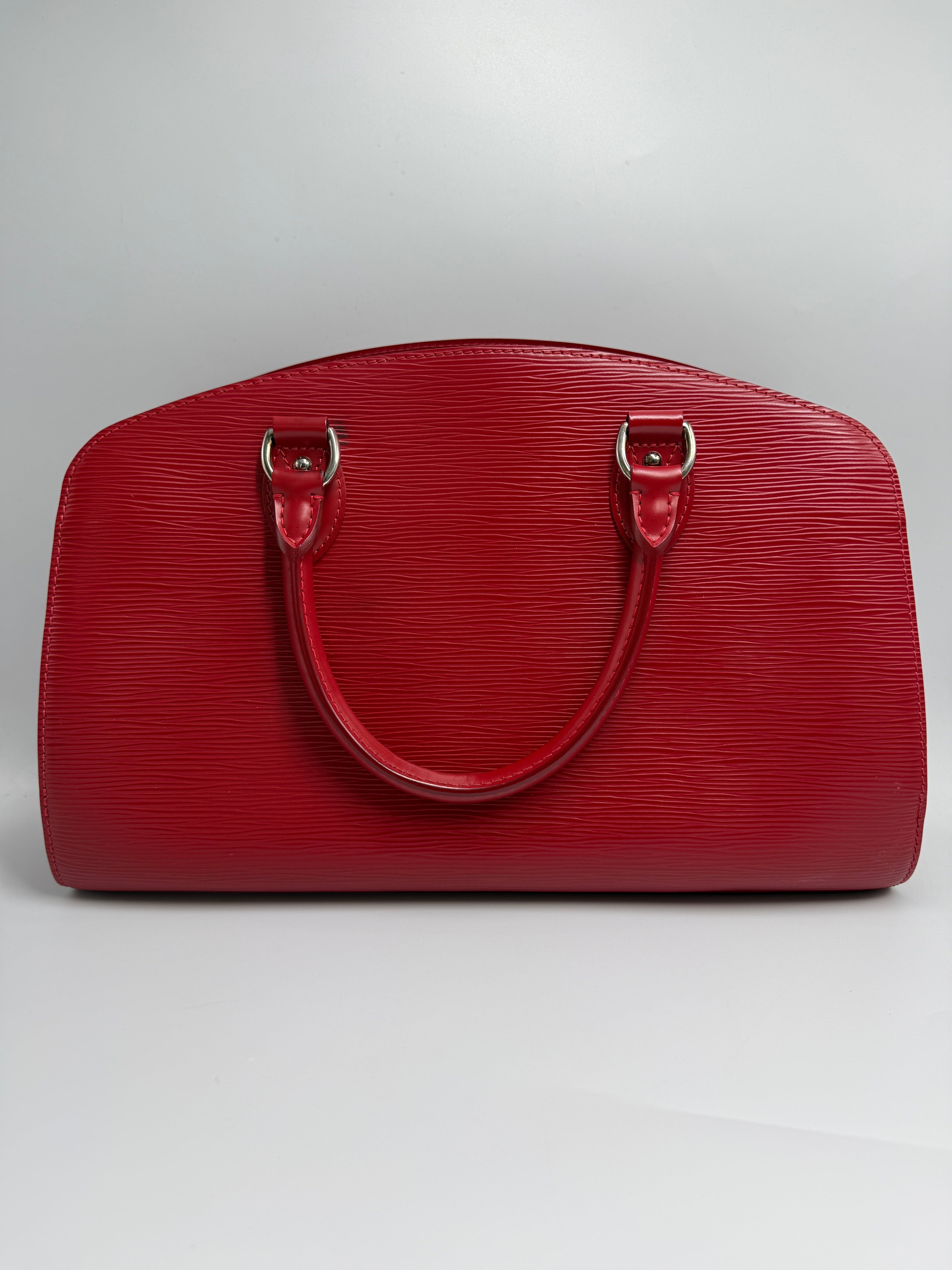 Louis Vuitton Vintage Pont Neuf PM in Castilian Red Epi Leather