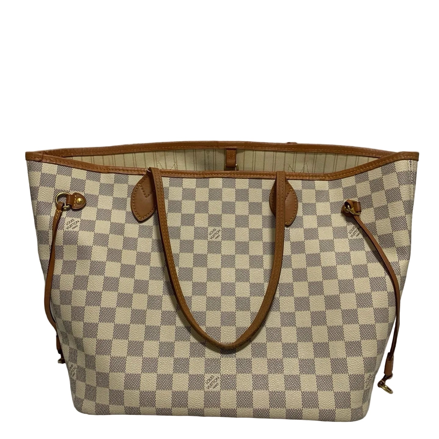 Louis Vuitton Neverfull Damier Azur MM Tote Bag