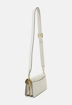 Coach Tabby Shoulder Bag 26 in Chalk Polished Pebble Leather
