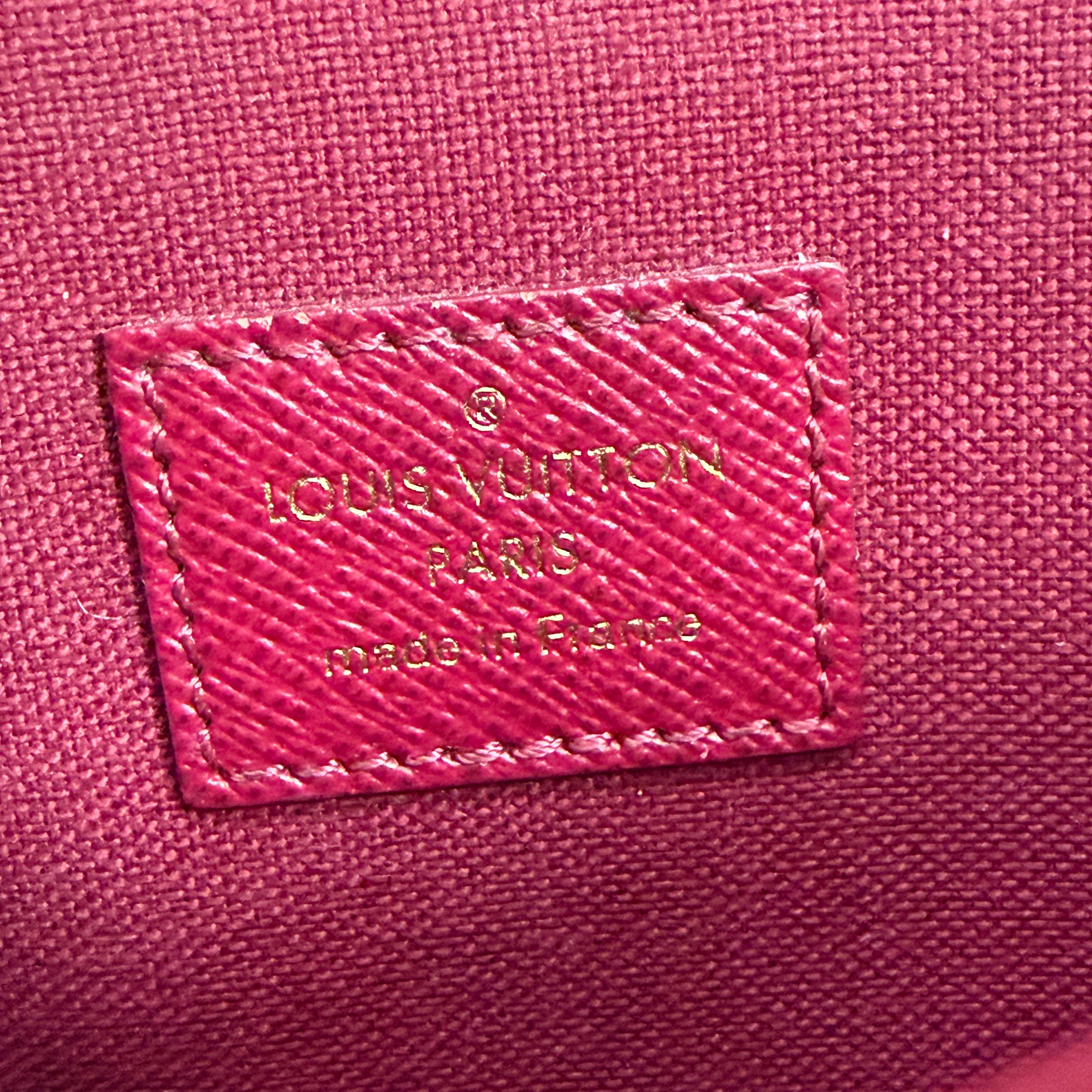 Pre-owned Louis Vuitton Félicie Pochette – 2017- Monogram Canvas –  3-in-1 Chain Wallet