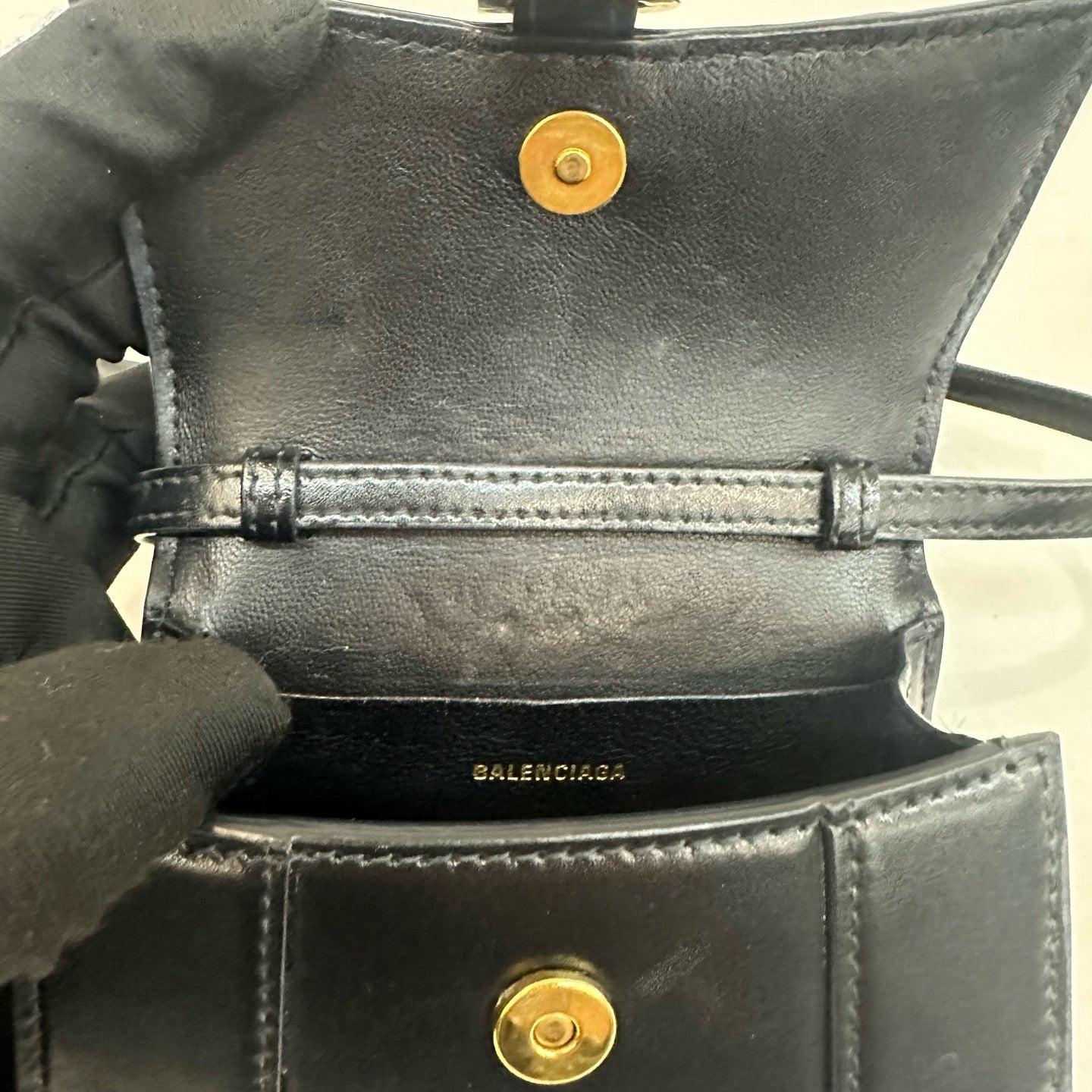 Balenciaga Black Hourglass XS