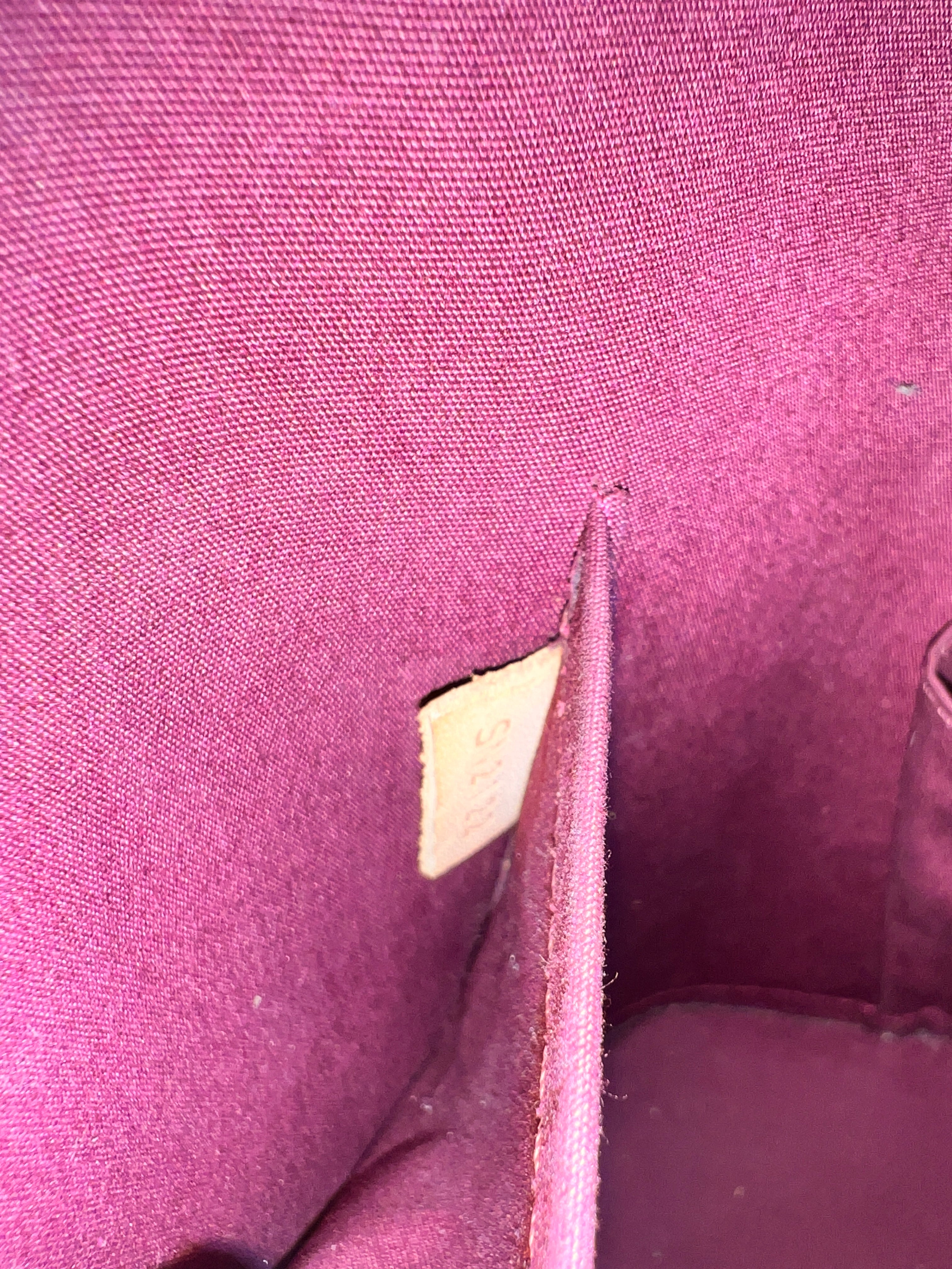 Louis Vuitton Monogram Vernis Alma PM Rouge Fauviste