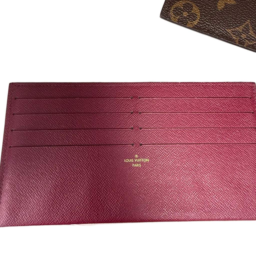 Pre-owned Louis Vuitton Félicie Pochette – 2017- Monogram Canvas –  3-in-1 Chain Wallet