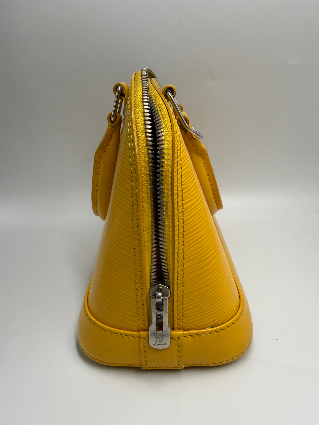 Louis Vuitton Alma BB Epi Leather Satchel Bag