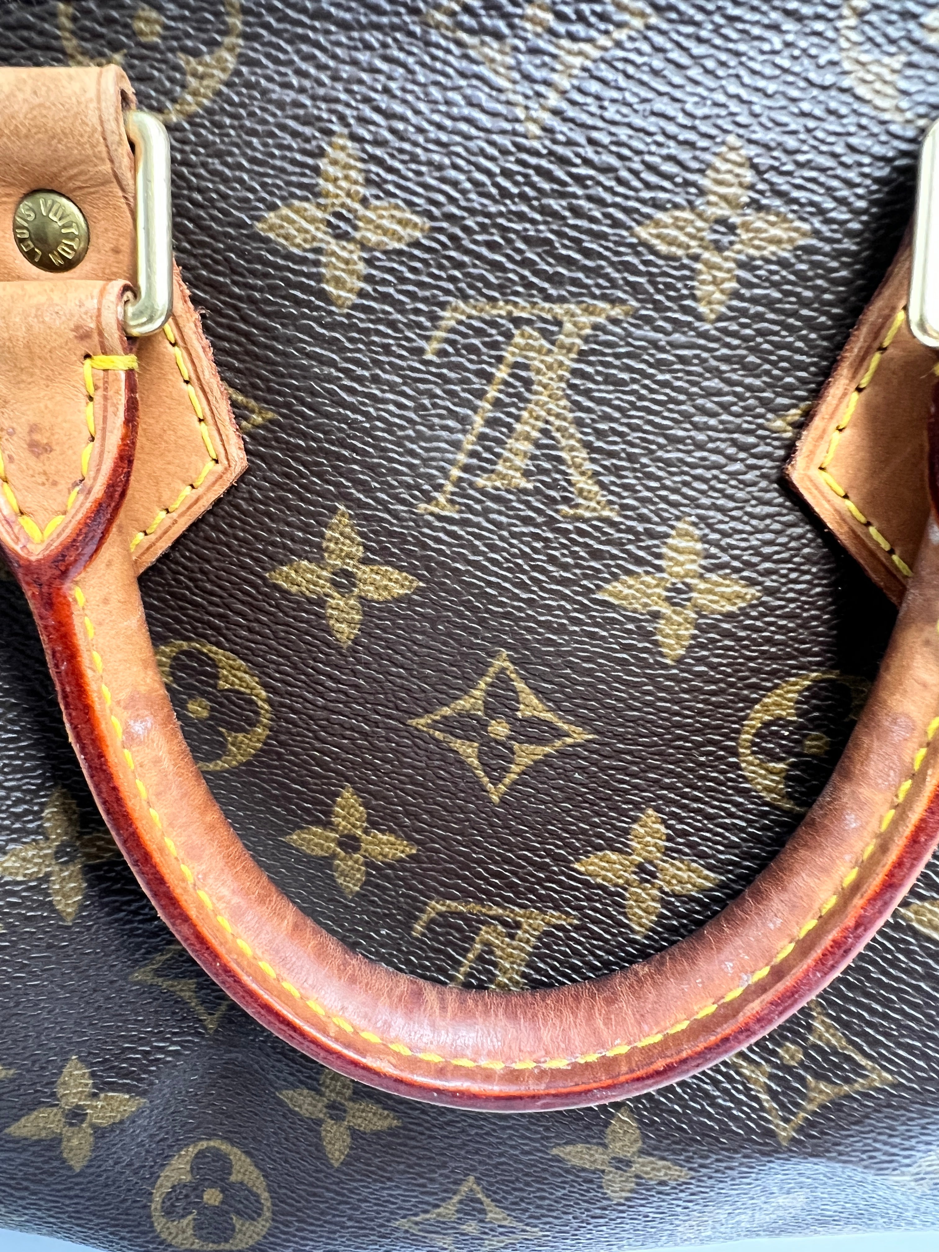 Louis Vuitton Speedy 25 (2000) Monogram Duffle Bag