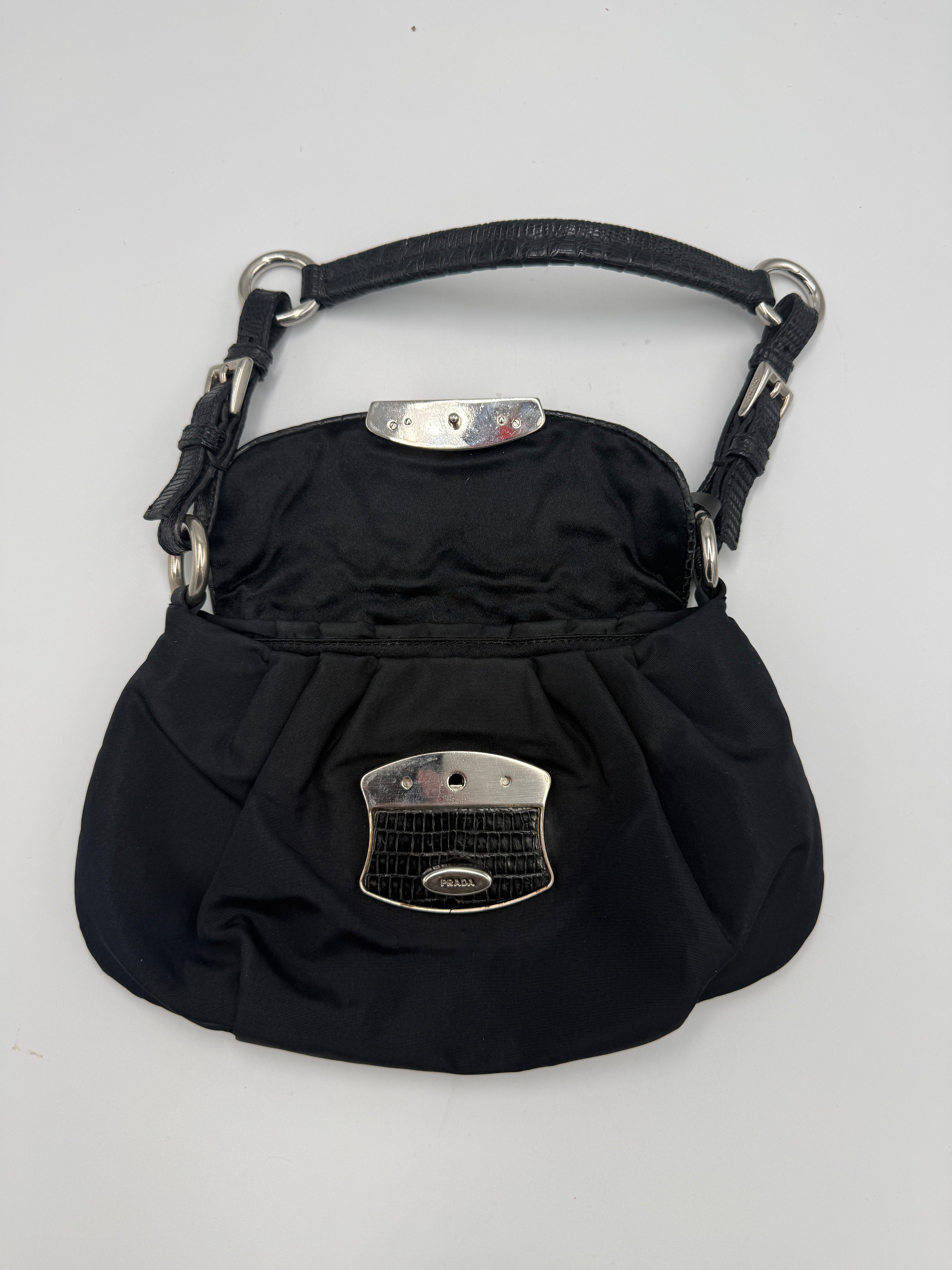 Prada Black Runway Shoulder Bag- Pre-owned