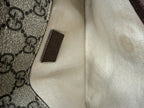 Gucci Neo Vintage GG Supreme Belt Bag – Beige/Ebony Canvas – Pre-owned Authentic Waist Bag