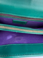 Bvlgari Serpenti Forever Crossbody Bag - Emerald Green Calf Leather
