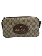 Gucci Neo Classic Feline Head Camera Bag in GG Supreme Canvas