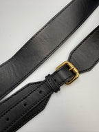 Fendi FF Zucca Tapestry Camera Case Bag in Brown Canvas and Black Leather