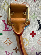 Louis Vuitton x Takashi Murakami Alma PM White Monogram Multicolore Bag