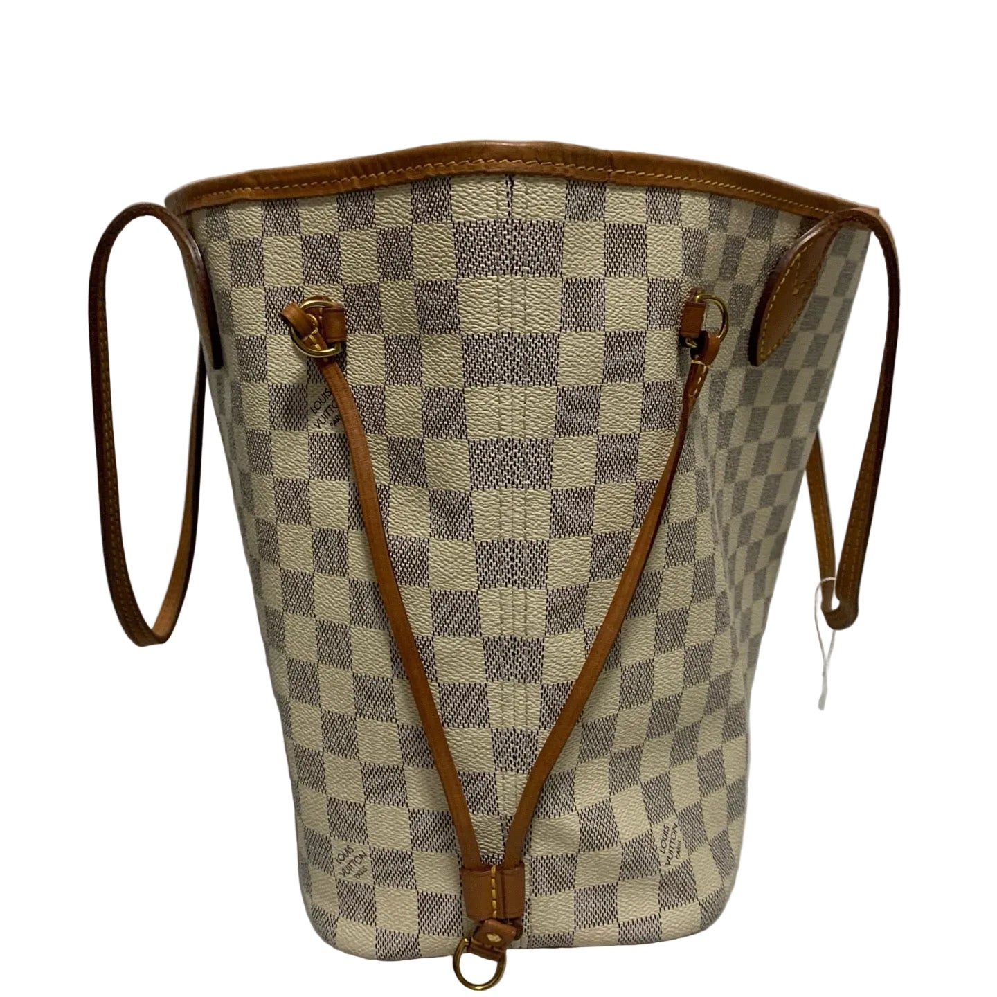 Louis Vuitton Neverfull Damier Azur MM Tote Bag