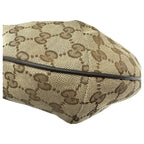 Gucci Leather Sherry Line Half Moon Sling Shoulder Bag