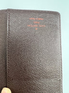 Louis Vuitton Damier Ebene Small Ring Agenda PM Cover