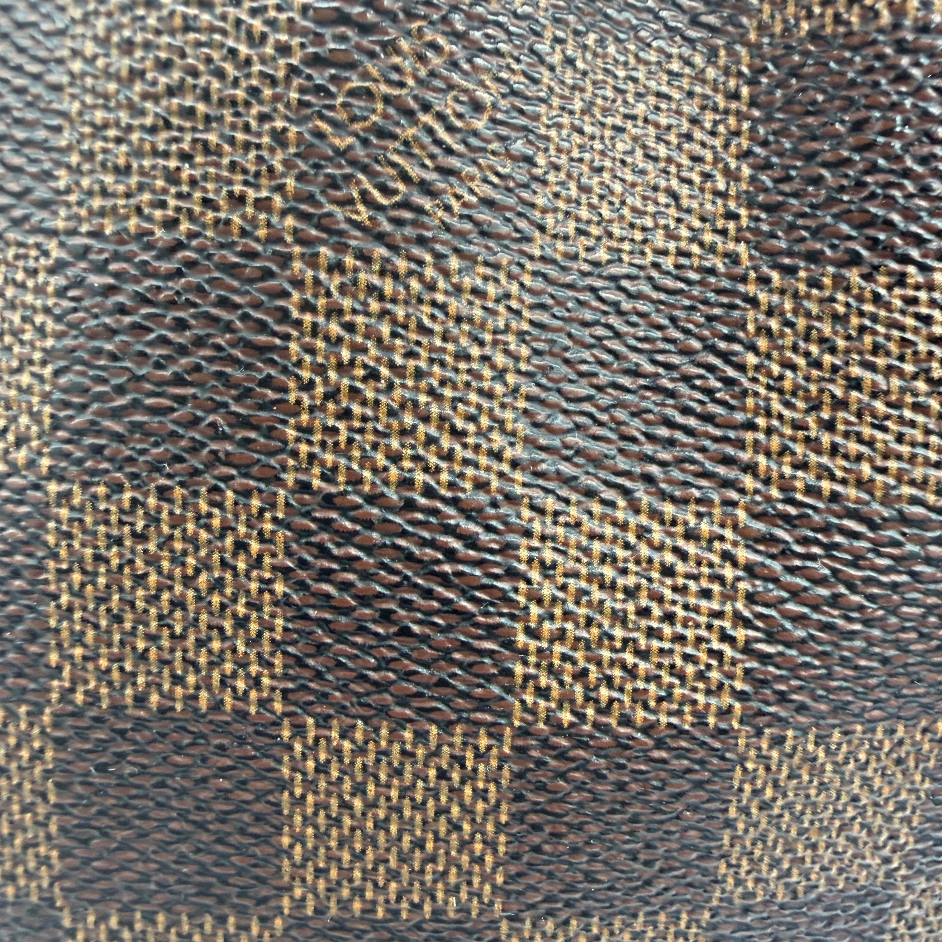 Pre-owned Louis Vuitton Neverfull PM Damiere EbeneTote