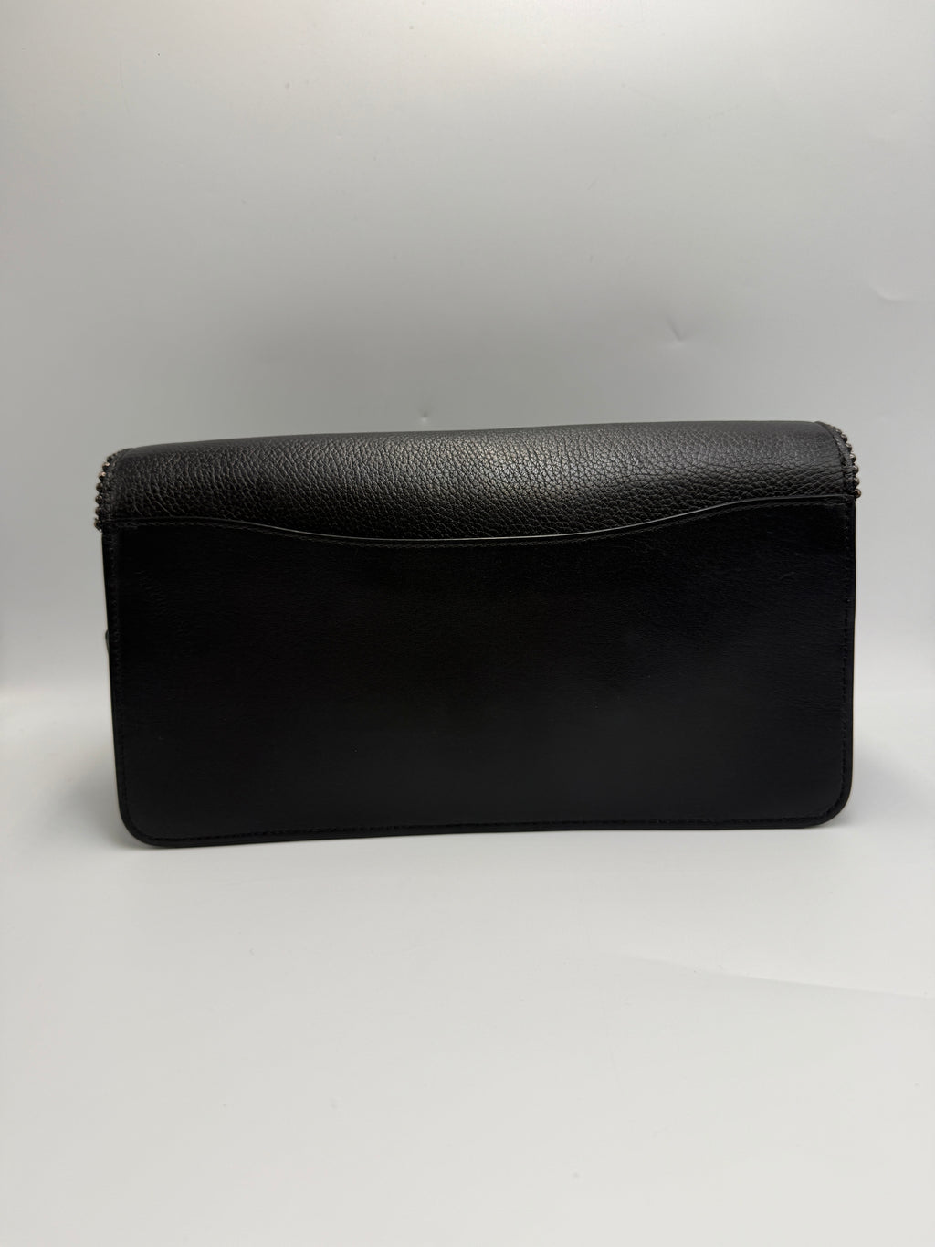 Coach Black Detailed Leather Tabby 26 Shoulder Bag