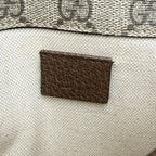 Gucci Neo Vintage GG Supreme Belt Bag – Beige/Ebony Canvas – Pre-owned Authentic Waist Bag