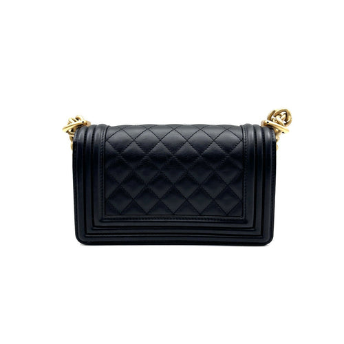 Chanel Black Small Leboy