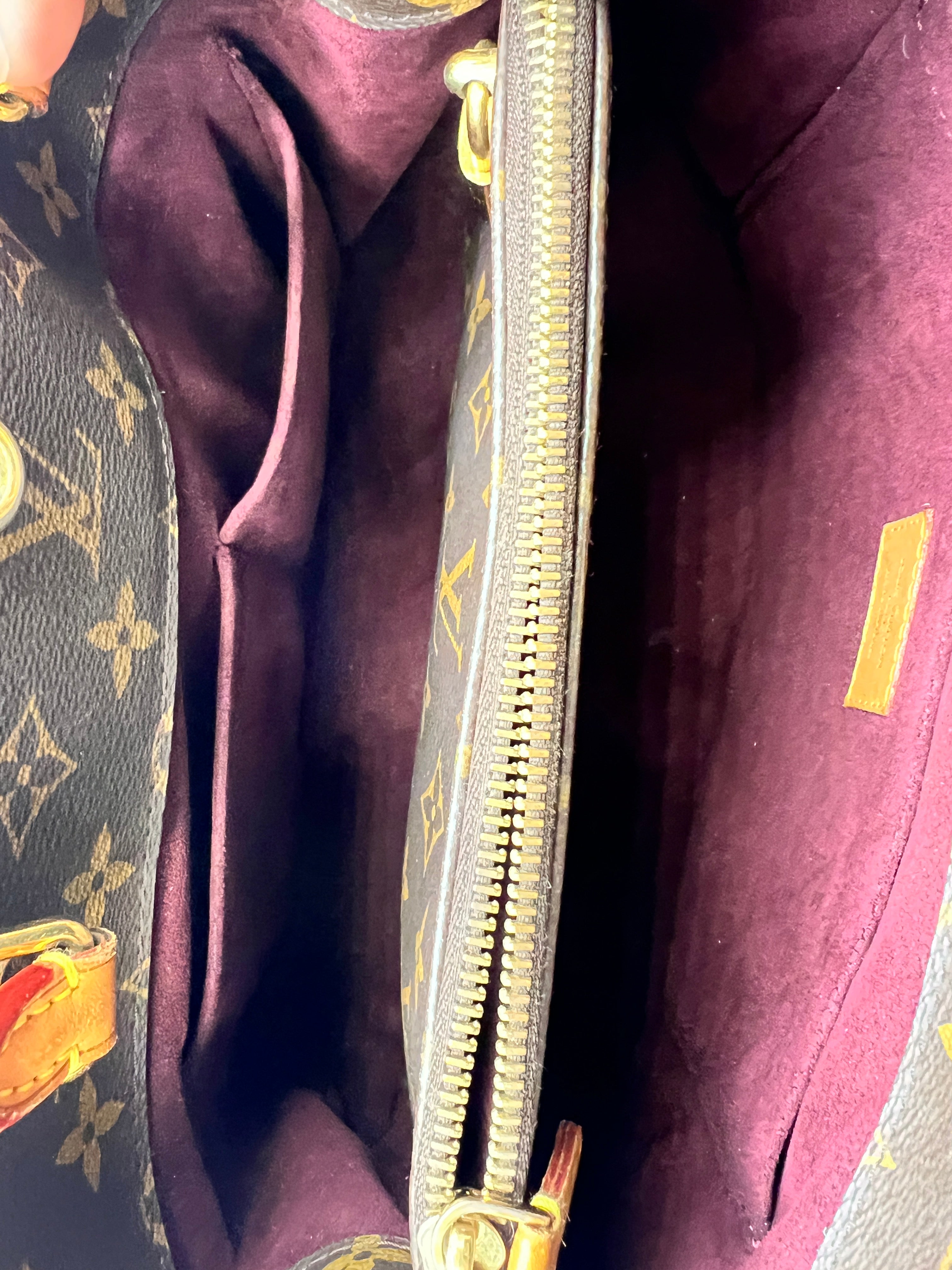 Louis Vuitton Montaigne BB Monogram Canvas Top Handle Bag