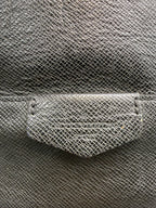 Louis Vuitton Anton Backpack in Ardoise / Noir Taiga Leather