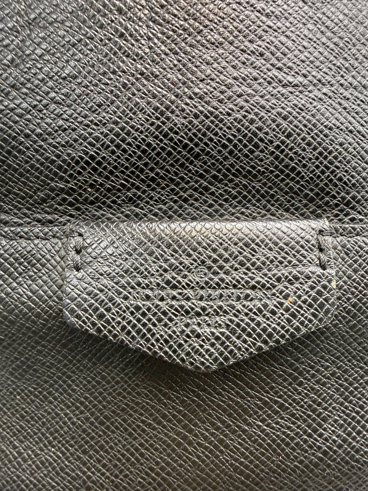 Louis Vuitton Anton Backpack in Ardoise / Noir Taiga Leather
