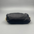 Bottega Veneta The Chain Pouch in Black Vitello Nappato with Gold Hardware