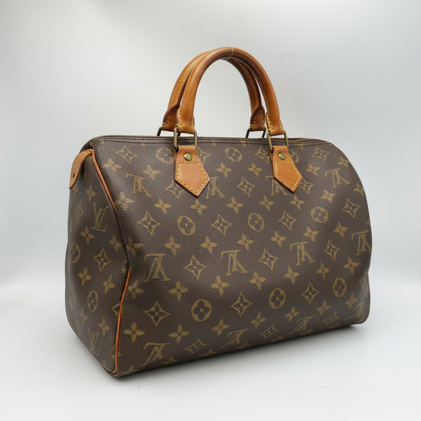 Louis Vuitton Speedy 30 Monogram Duffle Bag
