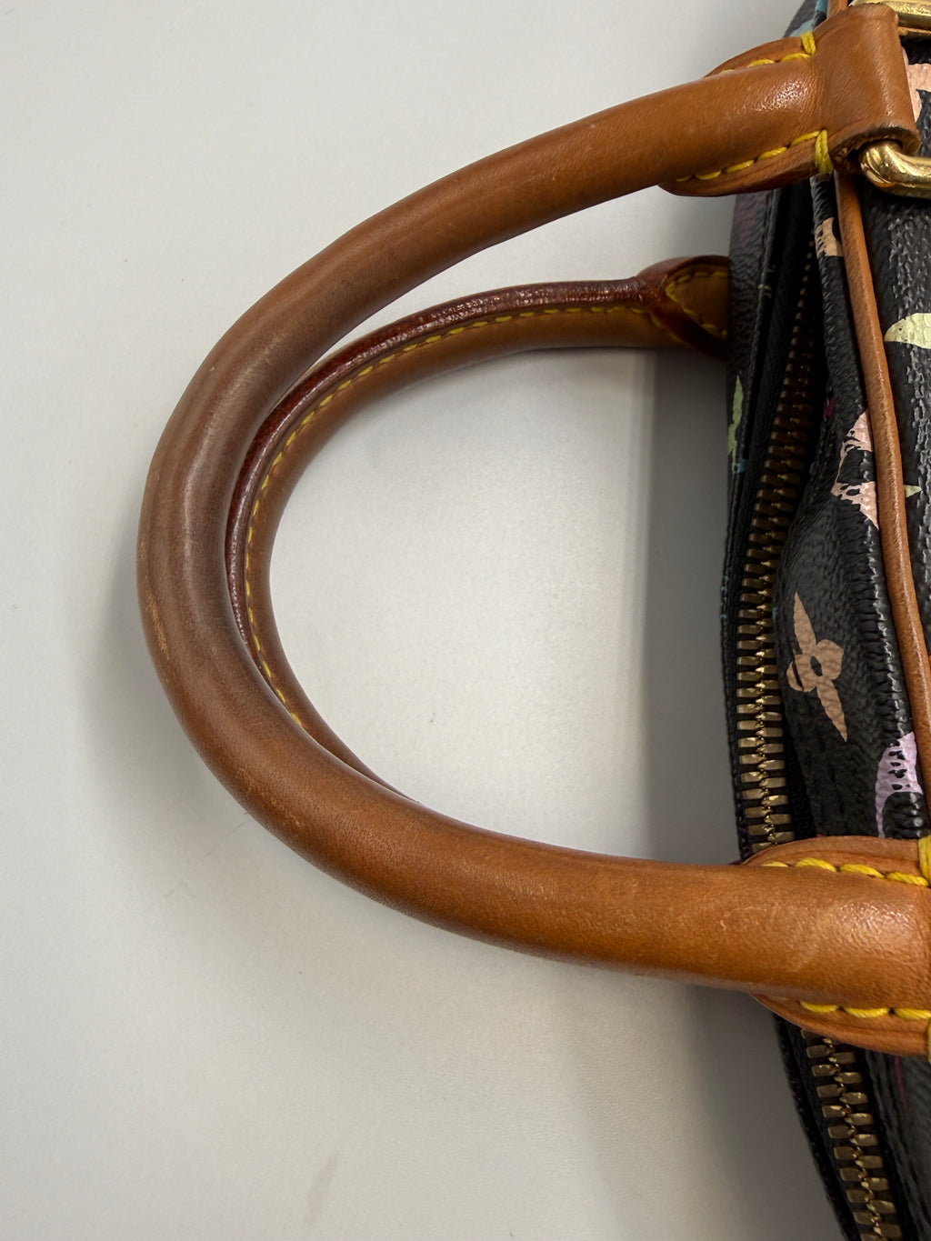 Louis Vuitton x Takashi Murakami Monogram Multicolore Trouville in Noir